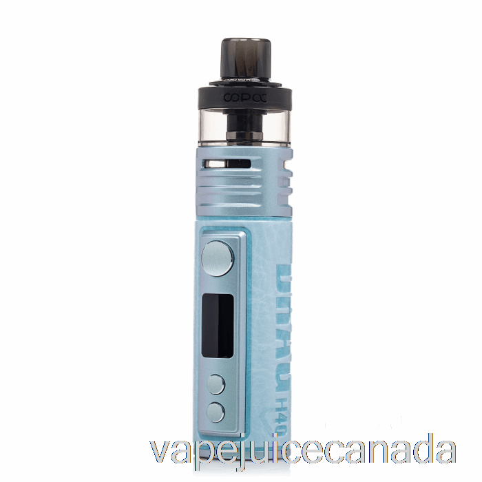 Vape Disposable Canada VOOPOO Drag H40 Pod Mod Kit Snow Blue
